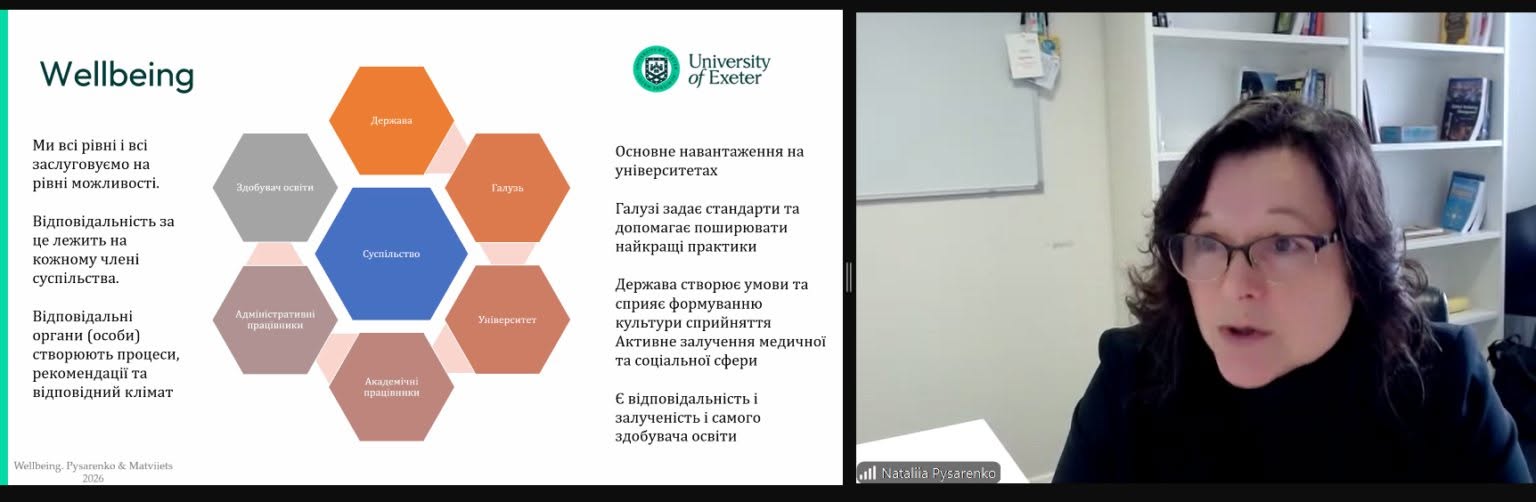  Кафедра маркетингу взяла участь у вебінарі з інклюзивної освіти