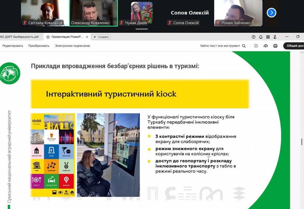 Актуальні тренди інклюзивного туризму в освітніх компонентах маркетингового спрямування